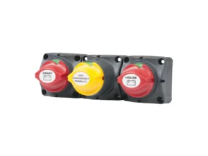 BEP Battery Distribution Cluster f/Single Engine w/Two Battery Banks    w/Motorized VSR