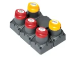 BEP Battery Distribution Cluster f/Twin Outboard Engines w/Three Battery Banks w/Motorized VSR