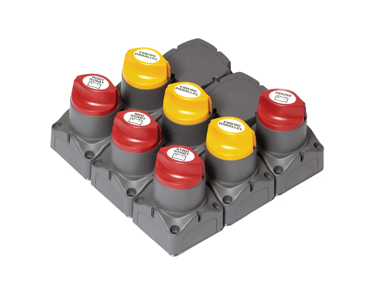 BEP Remote Battery Management Cluster f/Triple Engine