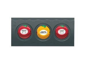 BEP Contour Connect 3 Battery Switch Panel w/3 Disconnects