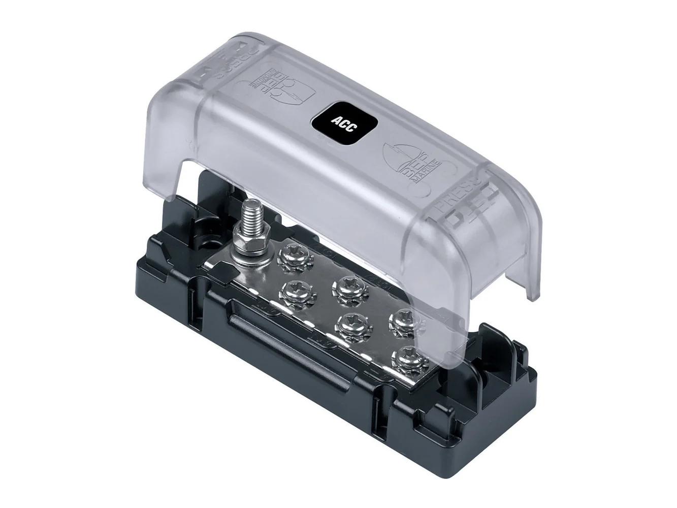 BEP ATC Bus bar - 6 Way - 5mm Input Stud