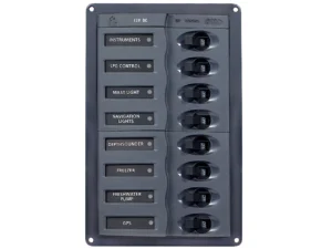 BEP DC Panel - 8-Way - Vertical