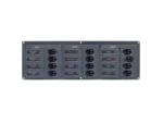 BEP DC Panel - 12-Way - No Meter - Horizontal
