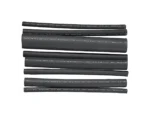 Ancor Adhesive Lined Heat Shrink Tubing - Assorted 8-Pack, 6", 20-2/0 AWG, Black