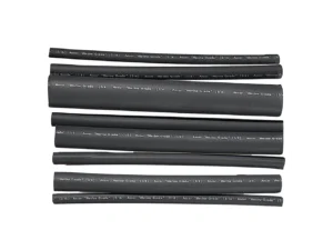 Ancor Adhesive Lined Heat Shrink Tubing - Assorted 8-Pack, 6", 20-2/0 AWG, Black