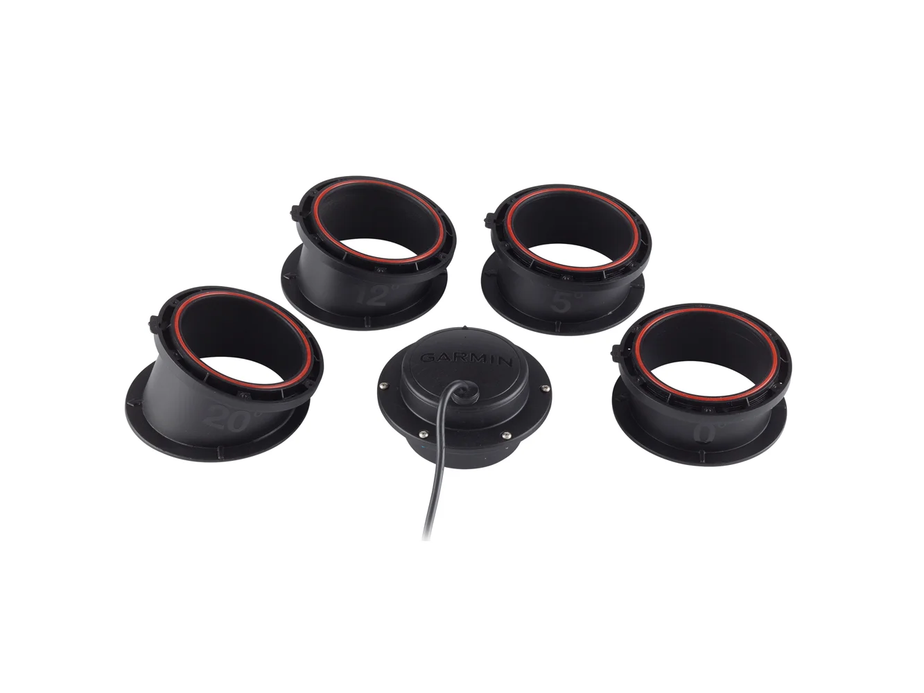 Garmin GT15M-IH Plastic, In-Hull, Mid-Band CHIRP Transducer - 85-165kHz, 600W, 8-Pin