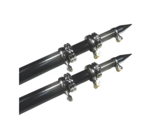 TACO 20' Carbon Fiber Outrigger Poles - Pair - Black