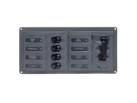 BEP AC Circuit Breaker Panel w/o Meters, 4 Way Panel 2 Mains - 110V