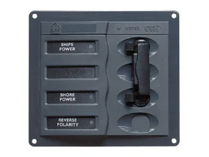 BEP AC Circuit Breaker Panel without Meters, 2DP AC230V Stainless Steel