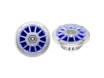 Boss Audio 6.5" MRGB65S Speakers w/RGB Lighting - Silver - 200W