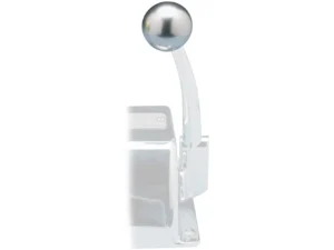 Rupp Control Knob Silver For Morse Controls (3/8-24 Thread)