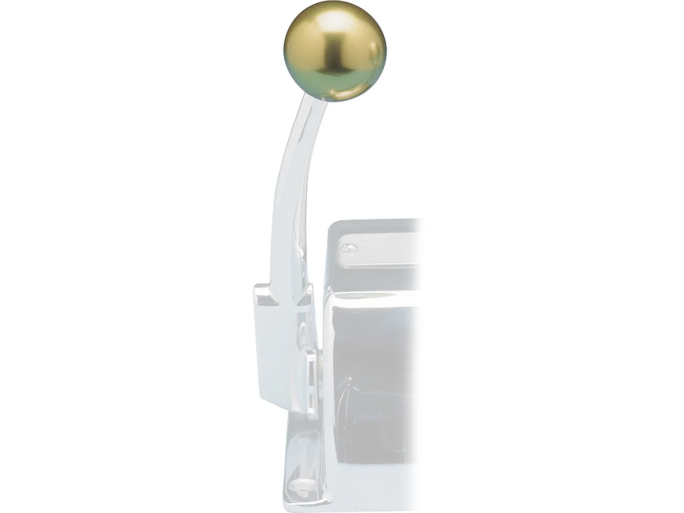 Rupp Control Knob Gold For Morse Controls (3/8-24 Thread)