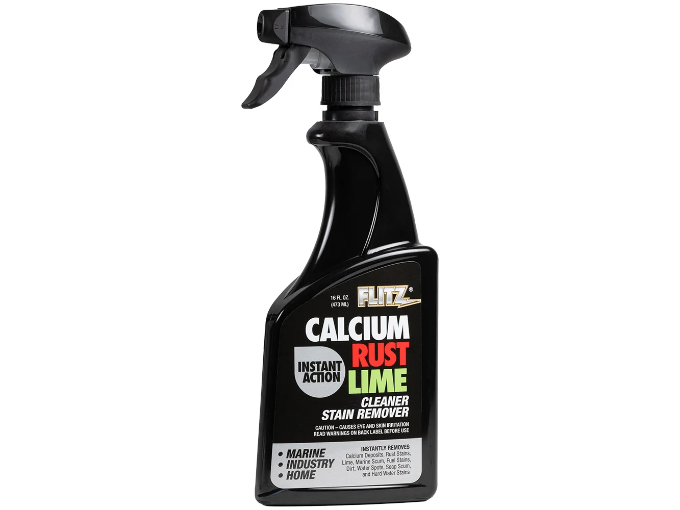 Flitz Instant Calcium, Rust & Lime Remover - 16oz Spray Bottle