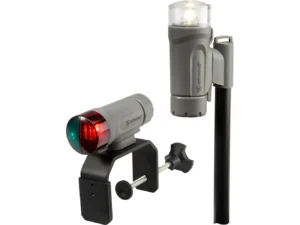 Attwood Clamp-On Portable LED Light Kit - Marine Gray