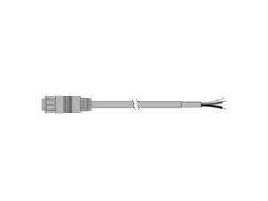 FLIR Power Cable 12AWG - Straight - 100' - LSZH
