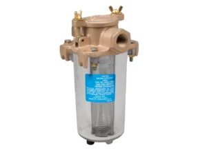 Perko Lightweight Intake Water Strainer - Clear Body - 3/4" Pipe Size