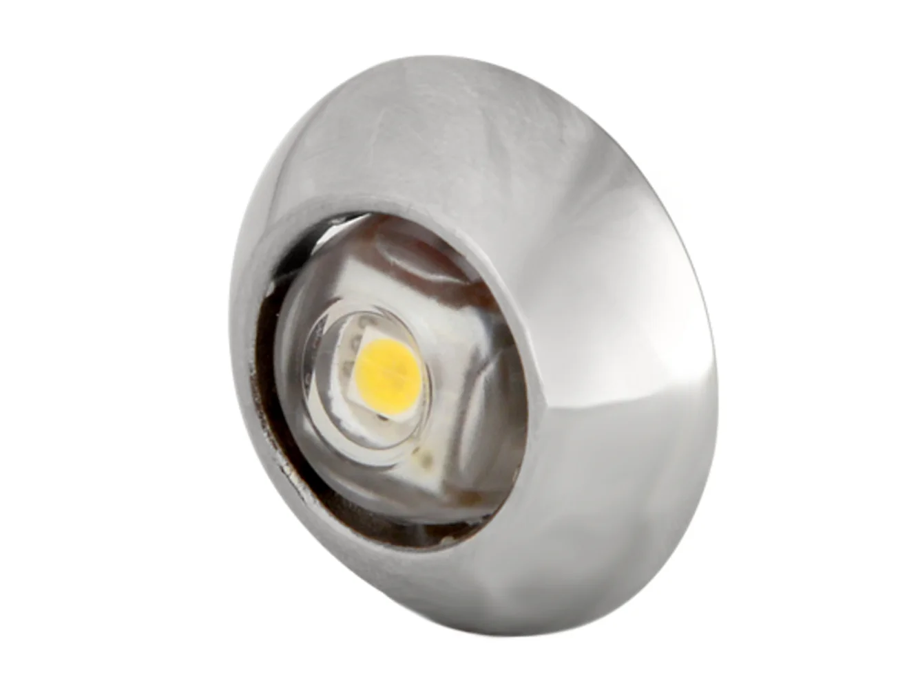 Lumitec Exuma Courtesy Light - Polished Stainless Housing - Red Light