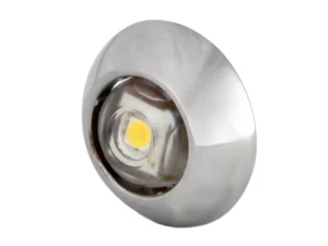 Lumitec Exuma Courtesy Light - Polished Stainless Housing - Warm White Light