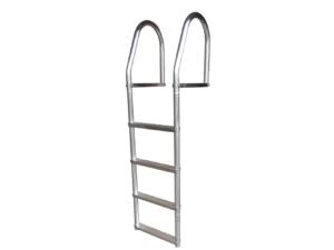 Dock Edge Fixed Eco - Weld Free Aluminum 4-Step Dock Ladder