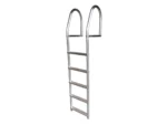 Dock Edge Fixed Eco - Weld Free Aluminum 5-Step Dock Ladder