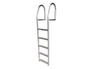 Dock Edge Fixed Eco - Weld Free Aluminum 5-Step Dock Ladder