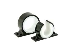 Lee's Single Rod Rack Set - Bright Black Finish