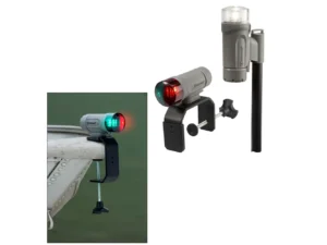 Attwood PaddleSport Portable Navigation Light Kit - C-Clamp, Screw Down or Adhesive Pad - Gray