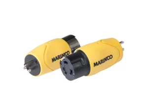 Marinco Straight Adapter - 15A Male Straight Blade to 50A 125/250V Female Locking