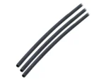 Ancor Adhesive Lined Heat Shrink Tubing (ALT) - 1/8" x 3" - 3-Pack - Black