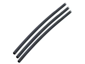 Ancor Adhesive Lined Heat Shrink Tubing (ALT) - 1/8" x 3" - 3-Pack - Black