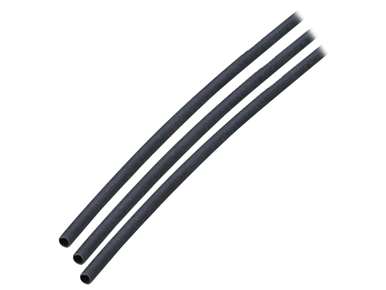 Ancor Adhesive Lined Heat Shrink Tubing (ALT) - 1/8" x 3" - 3-Pack - Black