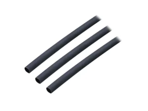 Ancor Adhesive Lined Heat Shrink Tubing (ALT) - 3/16" x 3" - 3-Pack - Black
