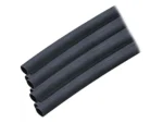 Ancor Adhesive Lined Heat Shrink Tubing (ALT) - 1/4" x 12" - 10-Pack - Black