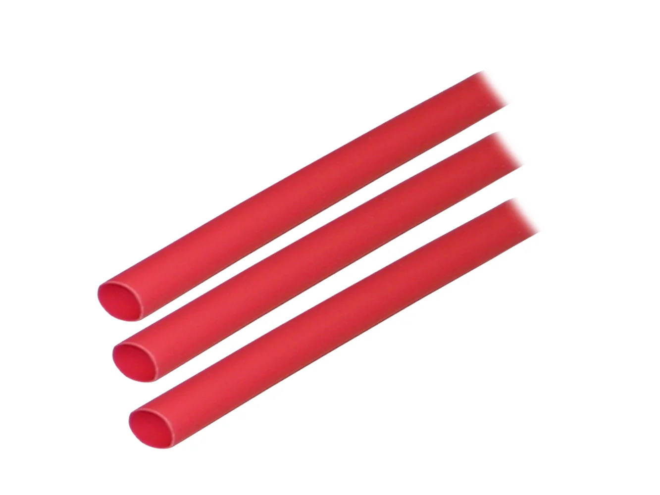 Ancor Adhesive Lined Heat Shrink Tubing (ALT) - 1/4" x 3" - 3-Pack - Red