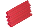 Ancor Adhesive Lined Heat Shrink Tubing (ALT) - 1/4" x 6" - 10-Pack - Red