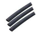 Ancor Adhesive Lined Heat Shrink Tubing (ALT) - 3/8" x 3" - 3-Pack - Black