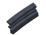 Ancor Adhesive Lined Heat Shrink Tubing (ALT) - 3/8" x 6" - 5-Pack - Black