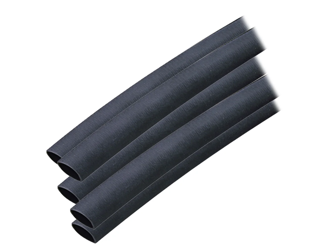 Ancor Adhesive Lined Heat Shrink Tubing (ALT) - 3/8" x 6" - 5-Pack - Black
