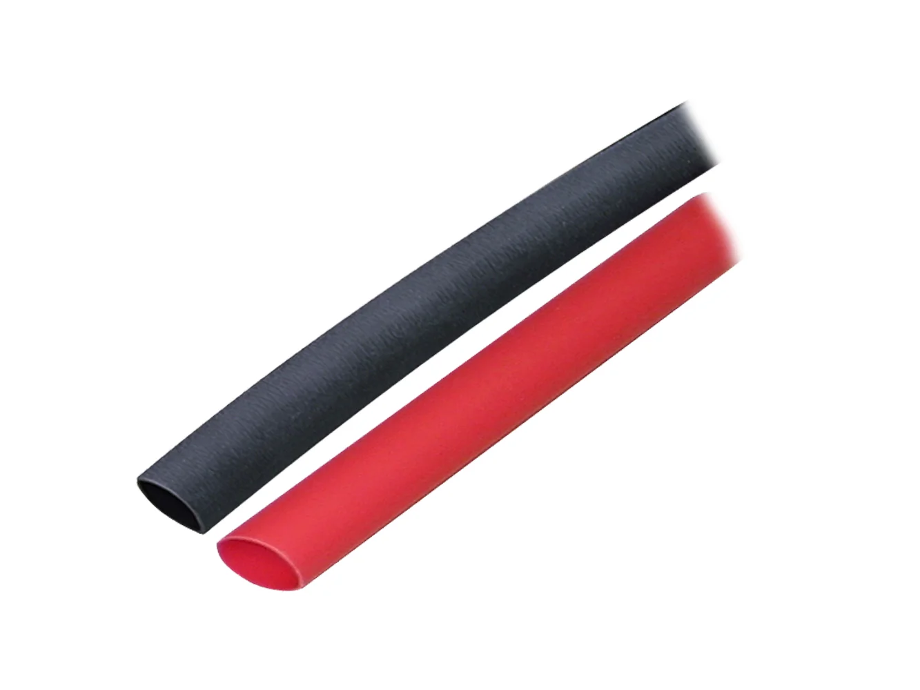 Ancor Adhesive Lined Heat Shrink Tubing (ALT) - 3/8" x 3" - 2-Pack - Black/Red