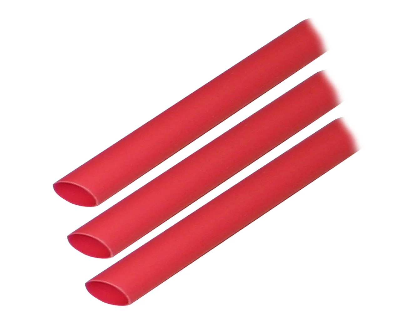 Ancor Adhesive Lined Heat Shrink Tubing (ALT) - 3/8" x 3" - 3-Pack - Red