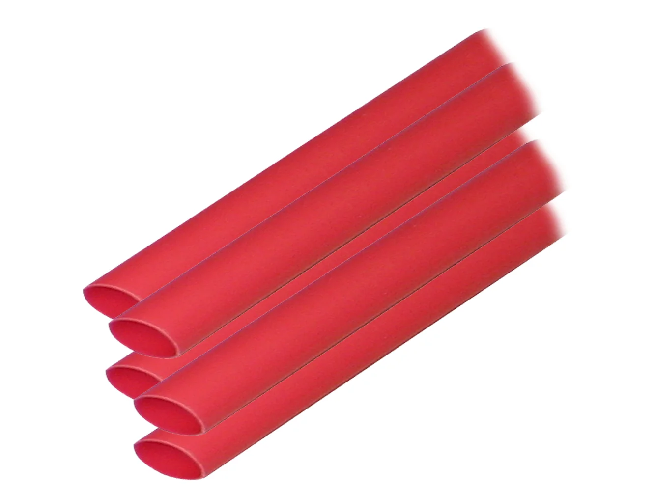 Ancor Adhesive Lined Heat Shrink Tubing (ALT) - 3/8" x 12" - 5-Pack - Red