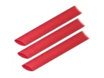 Ancor Adhesive Lined Heat Shrink Tubing (ALT) - 1/2" x 3" - 3-Pack - Red