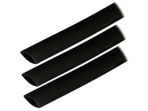 Ancor Adhesive Lined Heat Shrink Tubing (ALT) - 3/4" x 3" - 3-Pack - Black