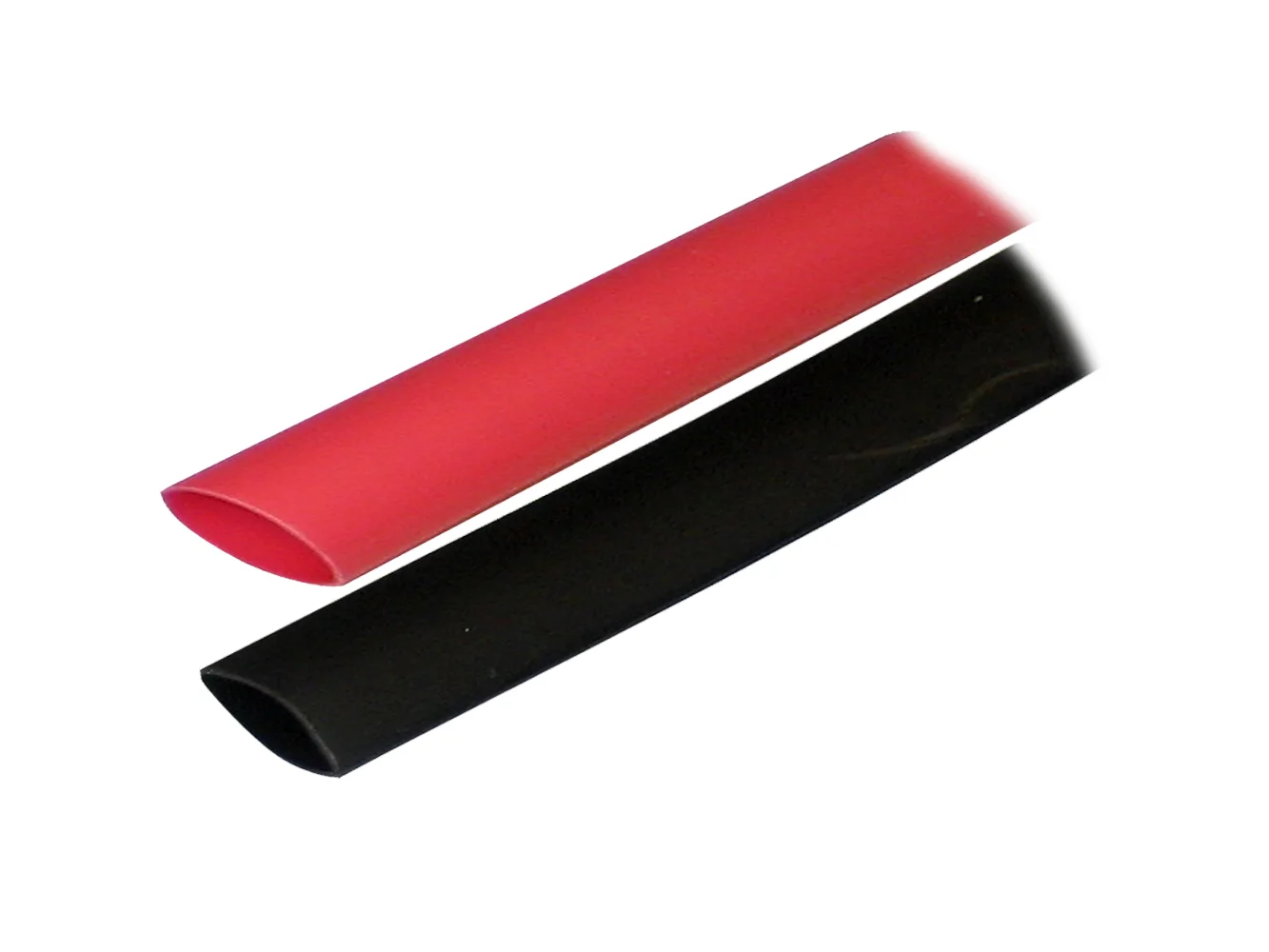 Ancor Adhesive Lined Heat Shrink Tubing (ALT) - 3/4" x 3" - 2-Pack - Black/Red