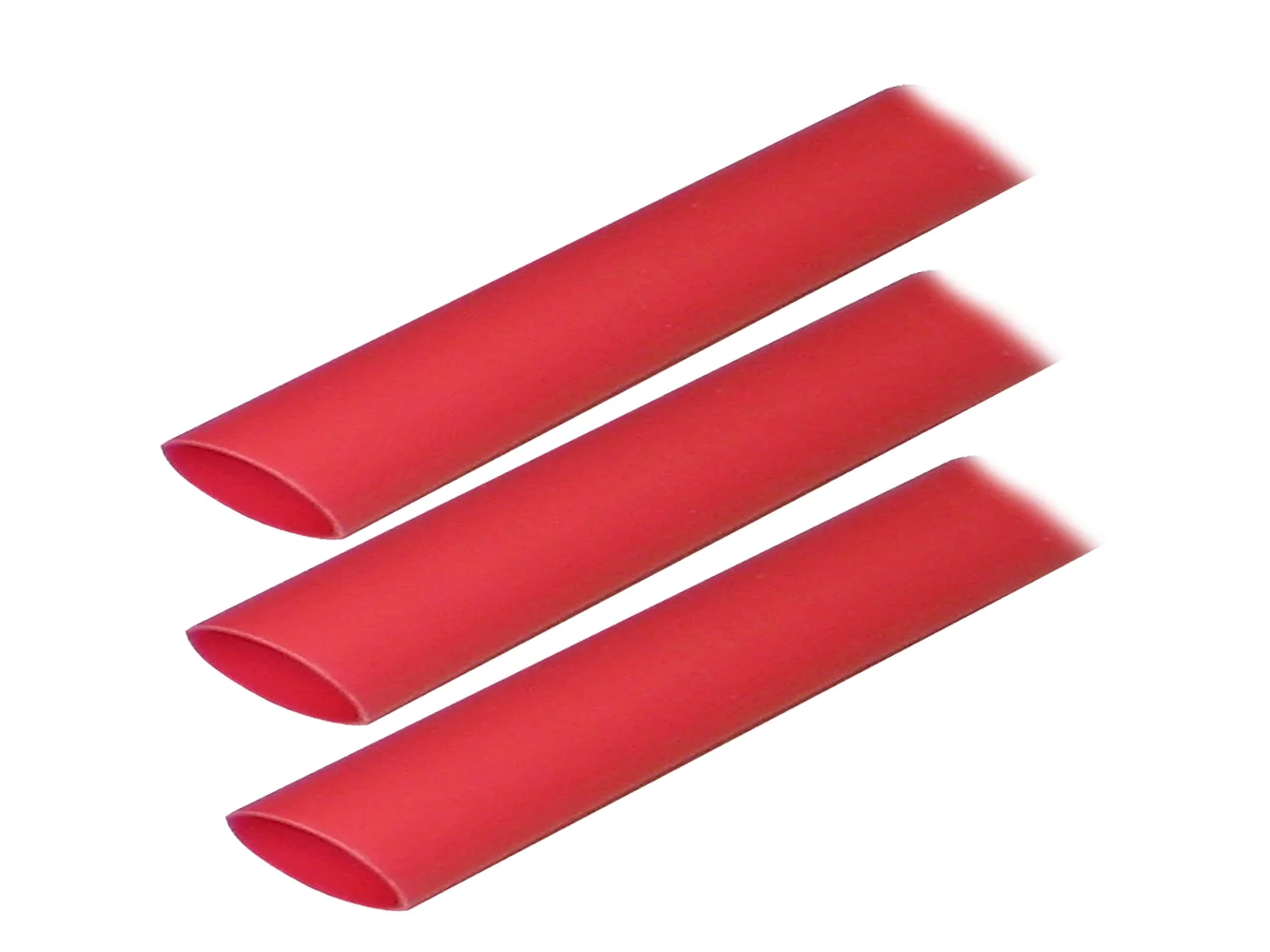 Ancor Adhesive Lined Heat Shrink Tubing (ALT) - 3/4" x 3" - 3-Pack - Red