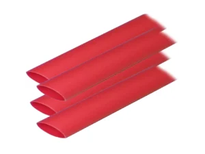 Ancor Adhesive Lined Heat Shrink Tubing (ALT) - 3/4" x 6" - 4-Pack - Red