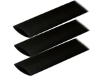 Ancor Adhesive Lined Heat Shrink Tubing (ALT) - 1" x 12" - 3-Pack - Black