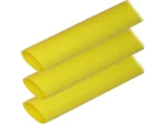 Ancor Adhesive Lined Heat Shrink Tubing (ALT) - 1" x 6" - 3-Pack - Yellow