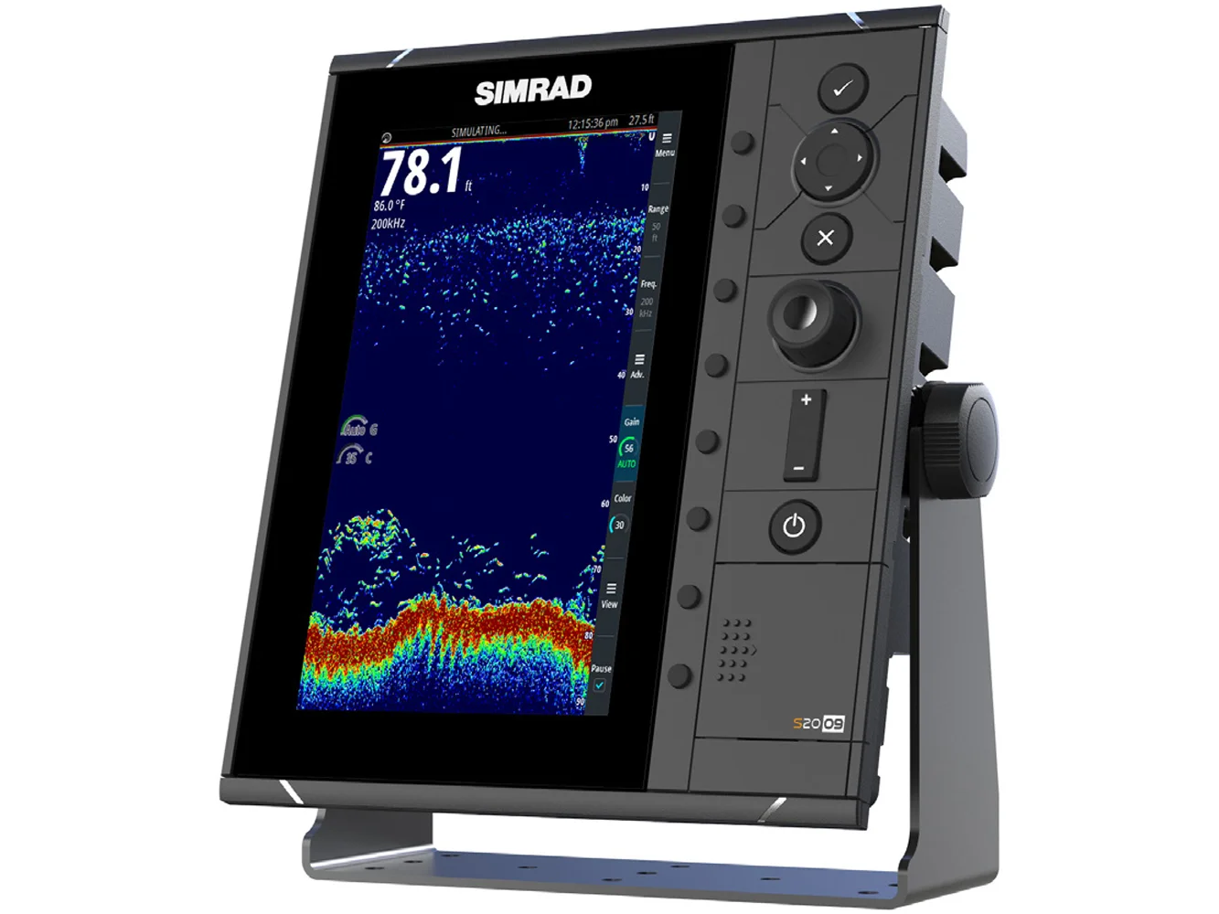 Simrad S2009 9" Fishfinder w/Broadband Sounder Module & CHIRP Technology