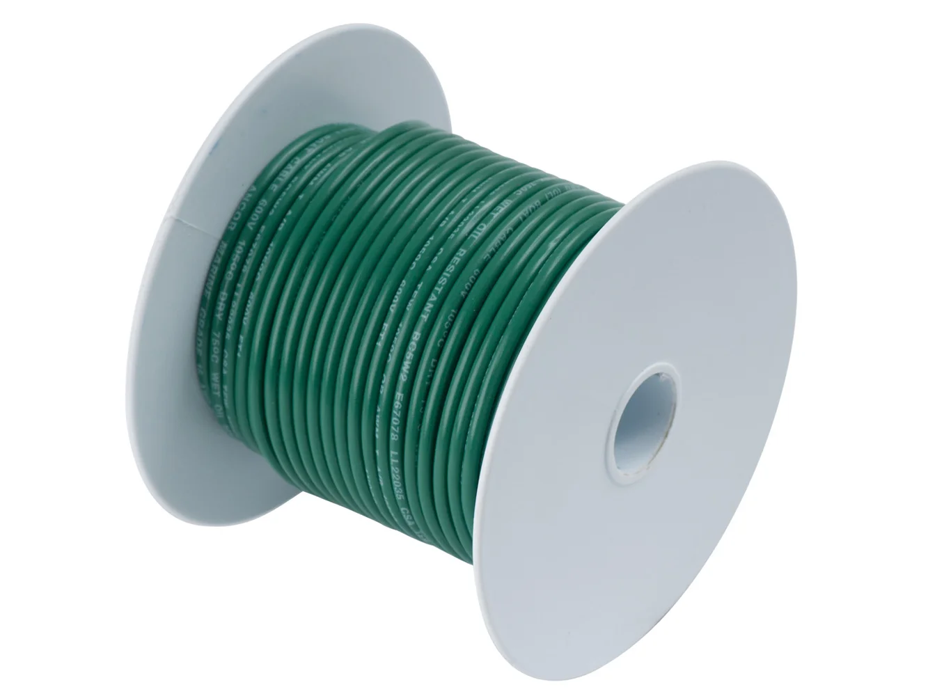 Ancor Green 18 AWG Tinned Copper Wire - 250'